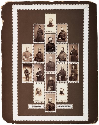 Union Martyrs, Photographs of Union Generals Killed During the War by Mathew B. Brady